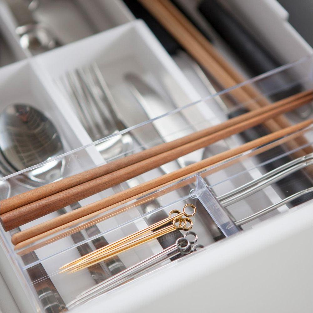 Yamazaki TOWER Schubladen Organizer Küche   Weiss  