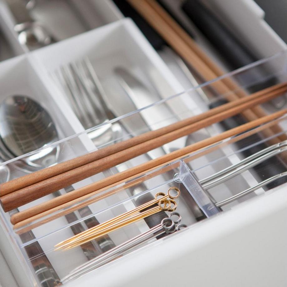 Yamazaki TOWER Schubladen Organizer Küche   Weiss  