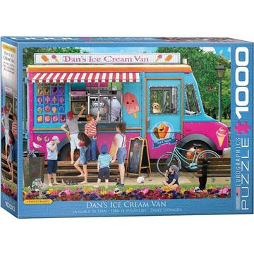 Puzzle Dan's Ice Cream Van Paul Normand 1000 Teile