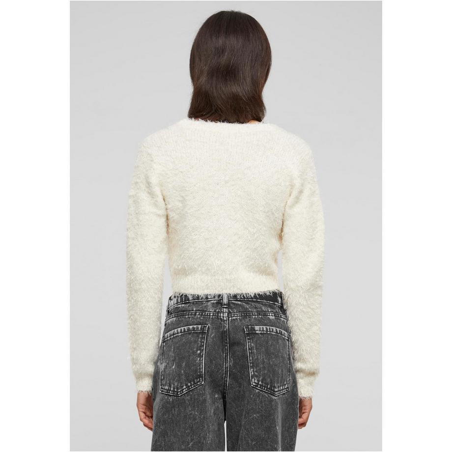 URBAN CLASSICS Kurze geknotete Strickjacke  