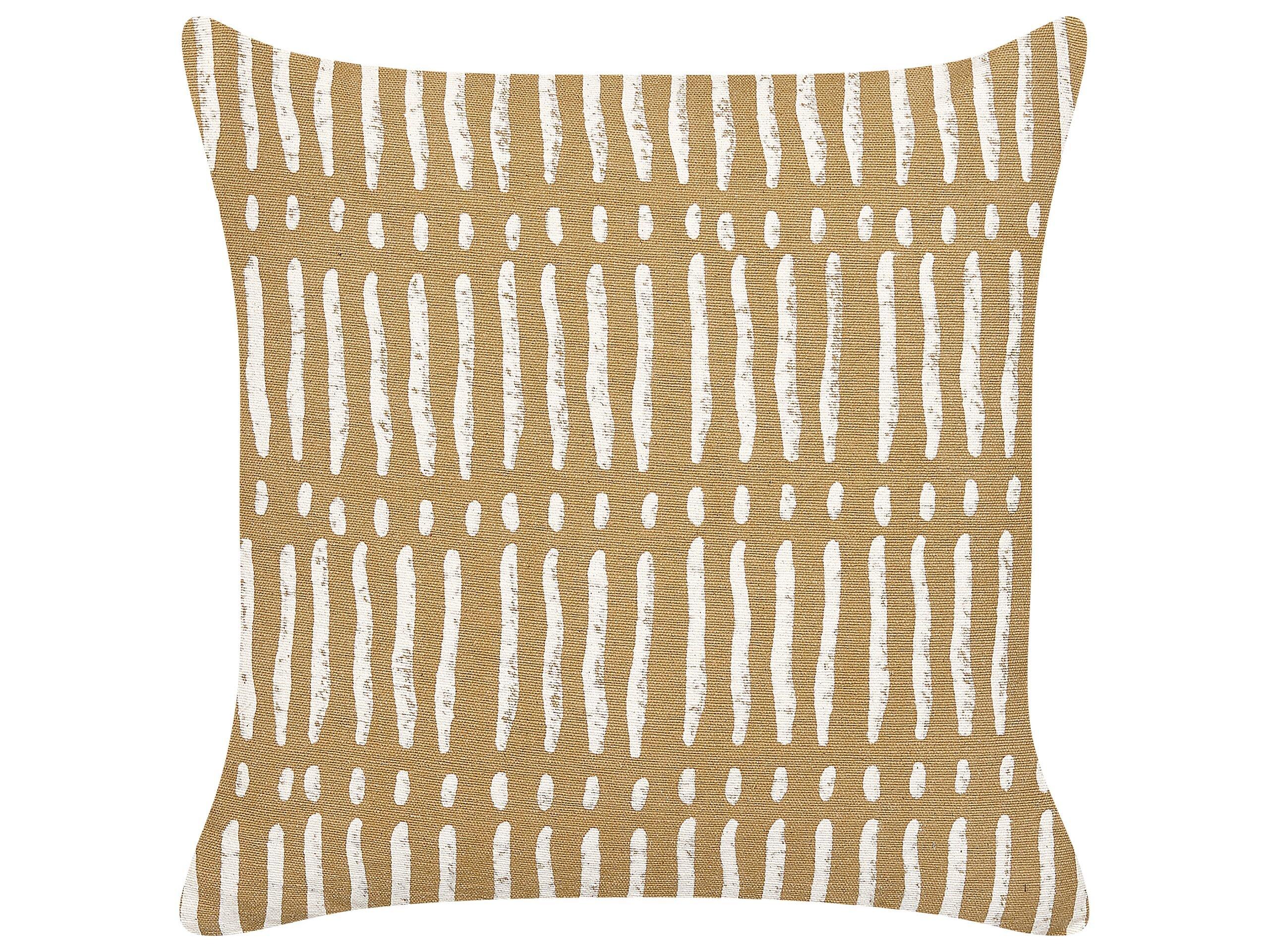 Beliani Coussin en Coton Traditionnel SALIX  