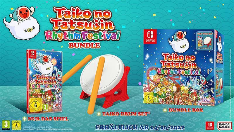 BANDAI NAMCO  Taiko No Tatsujin: Rhythm Festival [NSW] (D/F/I) 