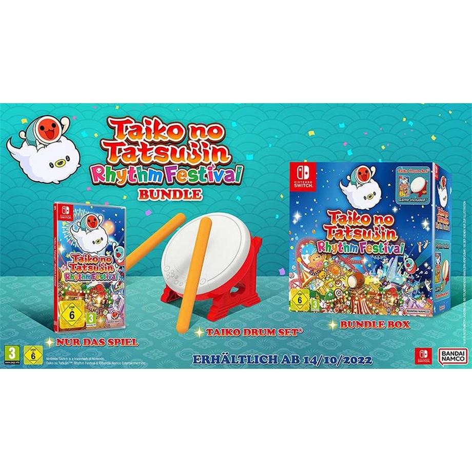 BANDAI NAMCO  Taiko No Tatsujin: Rhythm Festival [NSW] (D/F/I) 