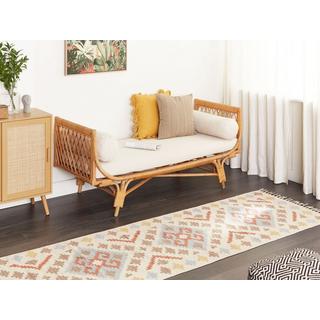 Beliani Tapis en Coton Traditionnel ATAN  