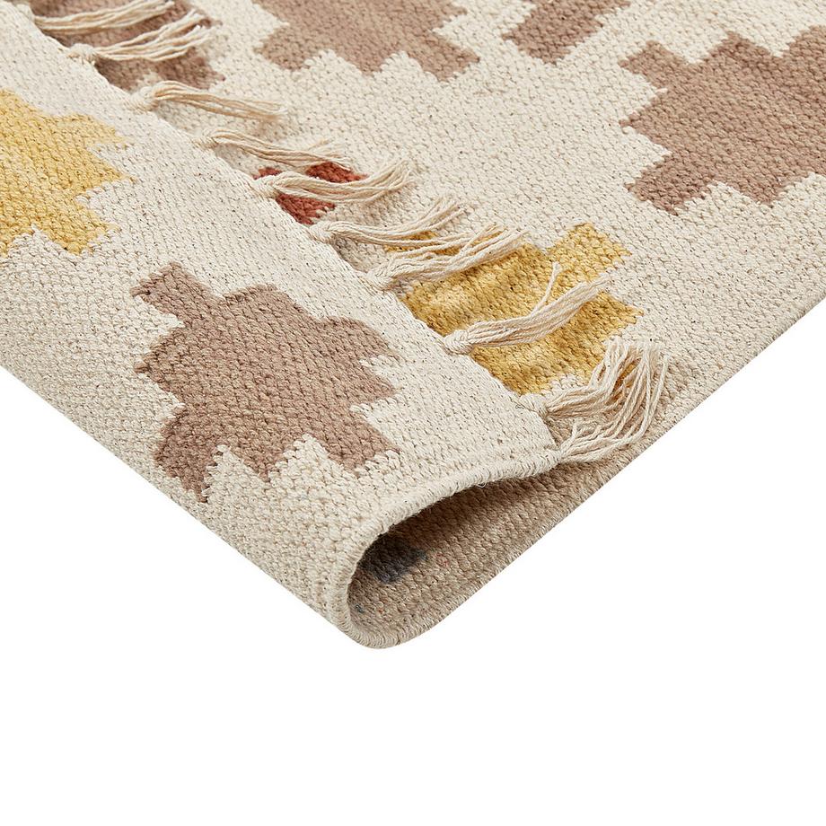 Beliani Tapis en Coton  ATAN  