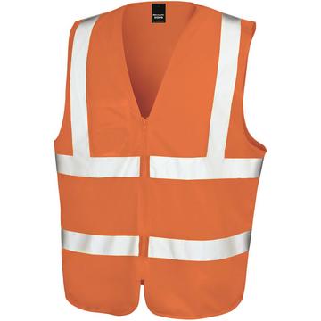 gilet de sécurité zippé