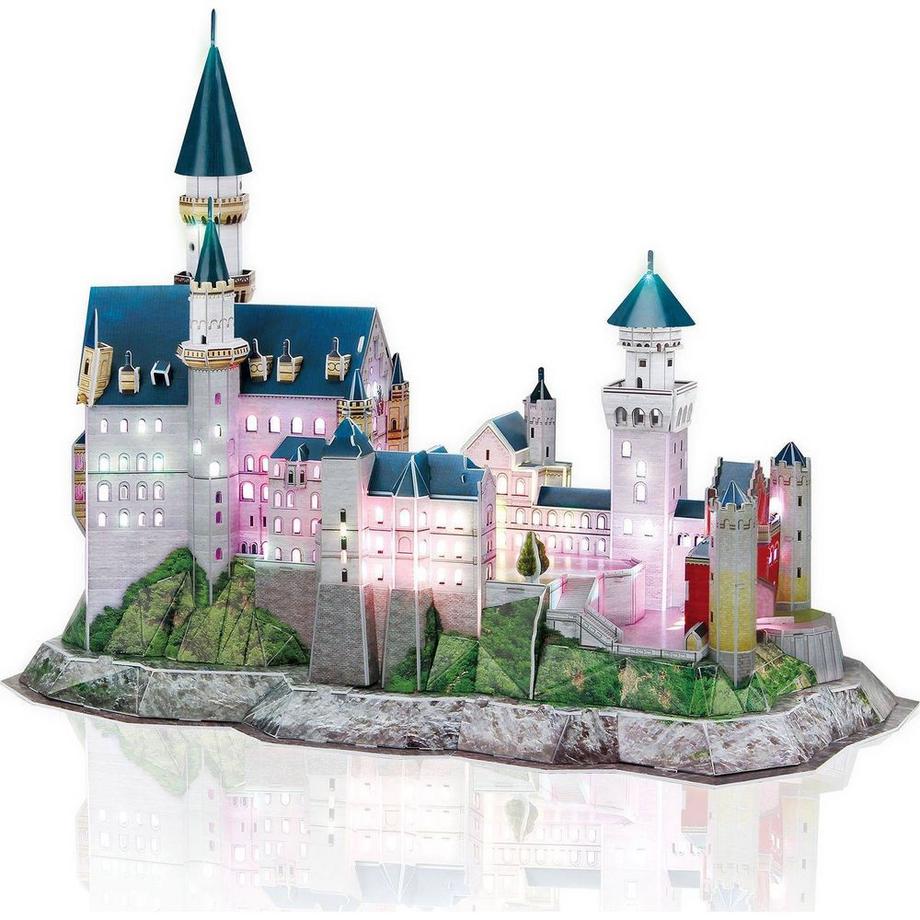 Revell  Puzzle Schloss Neuschwanstein Multicolor LED (128Teile) 
