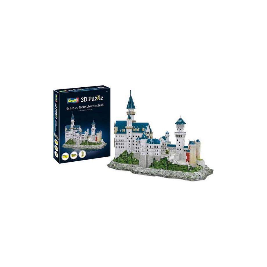 Revell  Puzzle Schloss Neuschwanstein Multicolor LED (128Teile) 