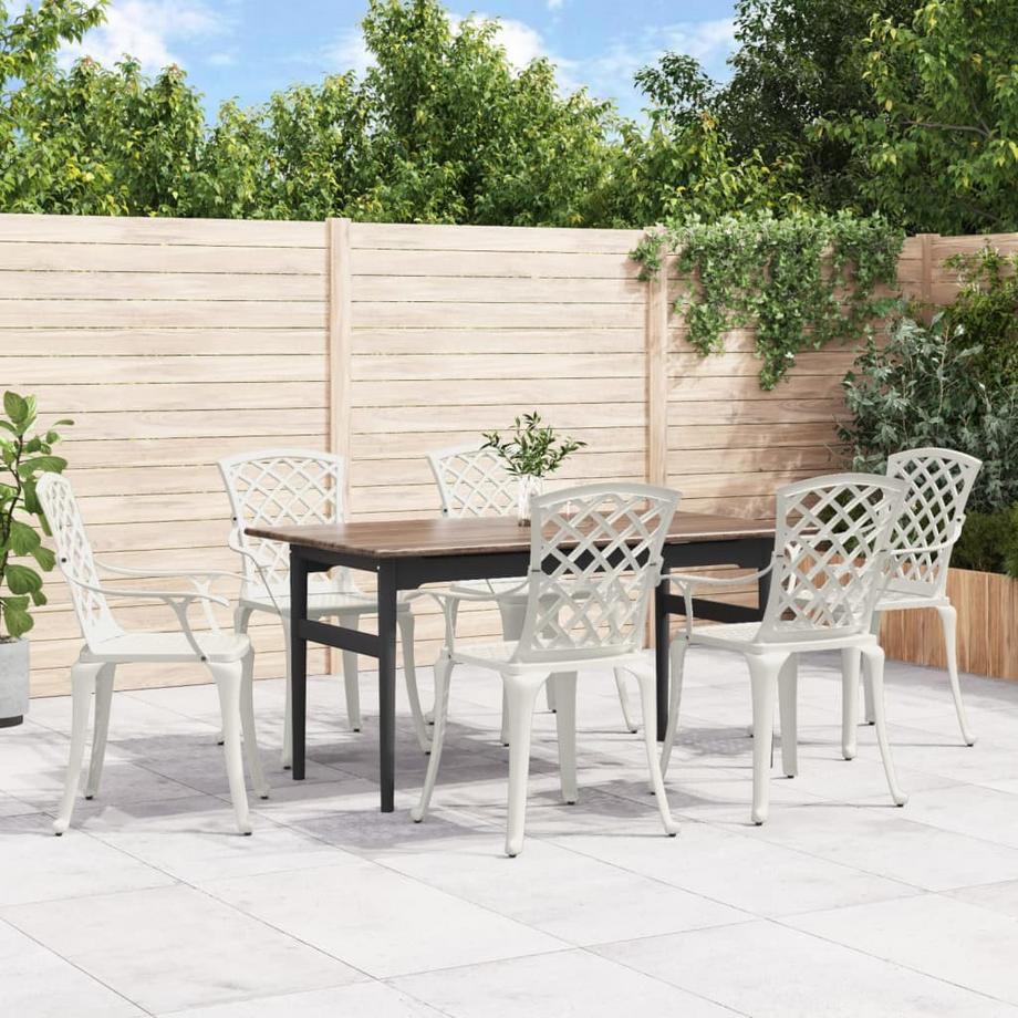 VidaXL Chaise de jardin aluminium  