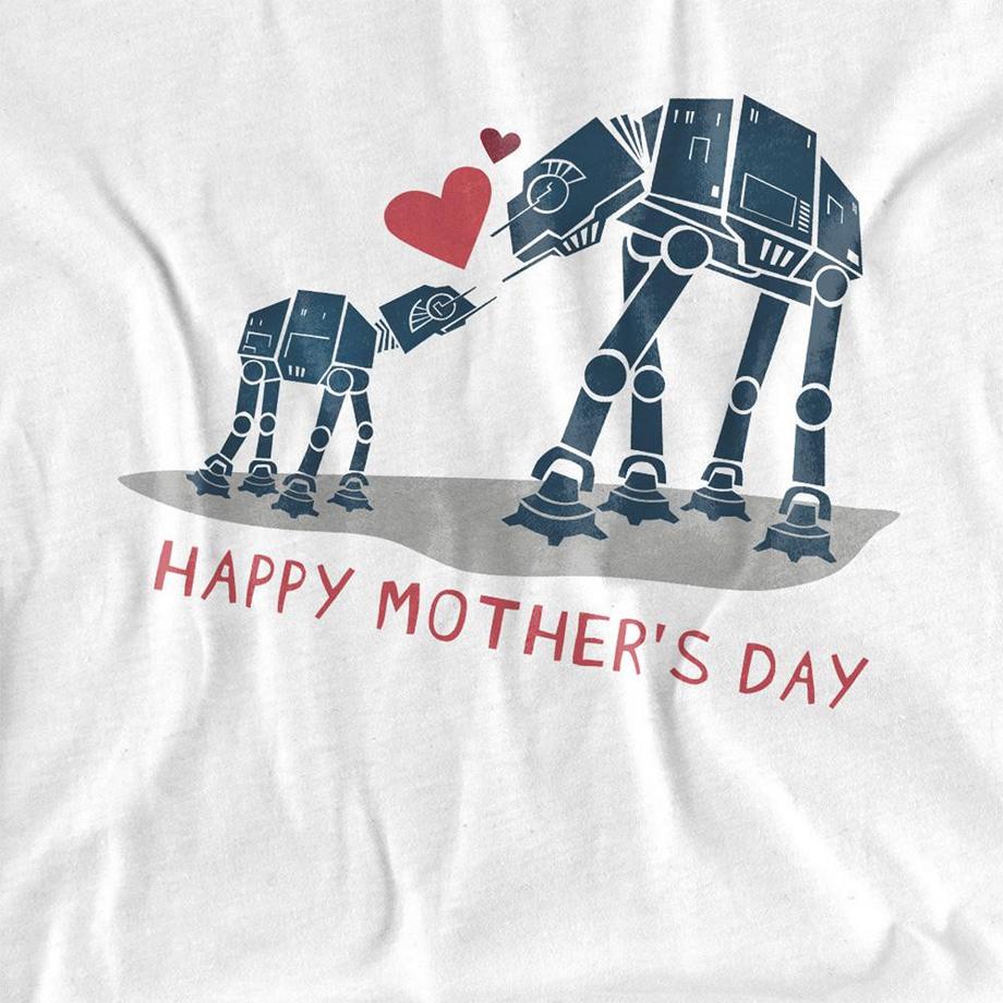 STAR WARS Happy Mother's Day Langarm T-Shirt  
