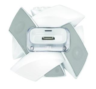 JBL  On Stage Micro III, portables Lautsprechersystem 2x 3 Watt mit aussergew. Design für iPod & iPhone inkl. FB 