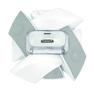 JBL  On Stage Micro III, portables Lautsprechersystem 2x 3 Watt mit aussergew. Design für iPod & iPhone inkl. FB 