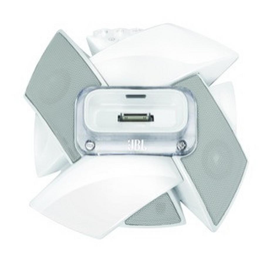 JBL  On Stage Micro III, portables Lautsprechersystem 2x 3 Watt mit aussergew. Design für iPod & iPhone inkl. FB 