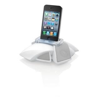 JBL  On Stage Micro III, portables Lautsprechersystem 2x 3 Watt mit aussergew. Design für iPod & iPhone inkl. FB 