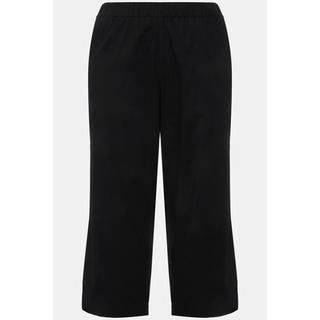 Ulla Popken  Pantalon 7/8 Ruby avec genoux préformés, jambes droites et taille élastique 