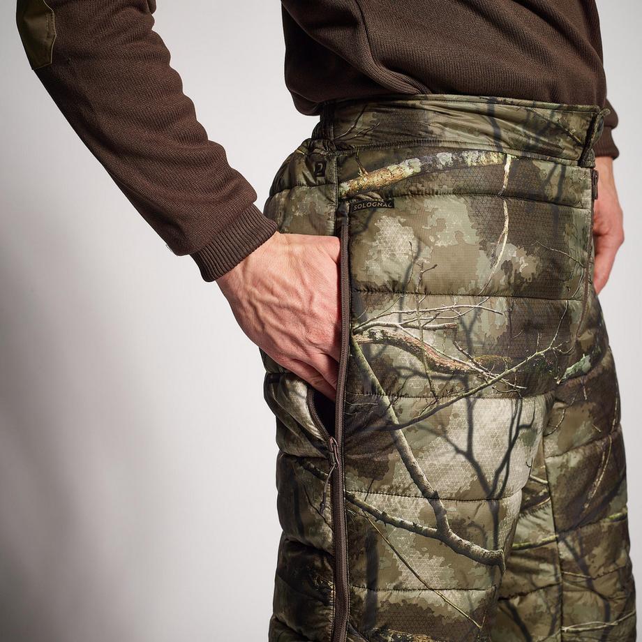 SOLOGNAC  Surpantalon homme chasse chaud léger polyester 
