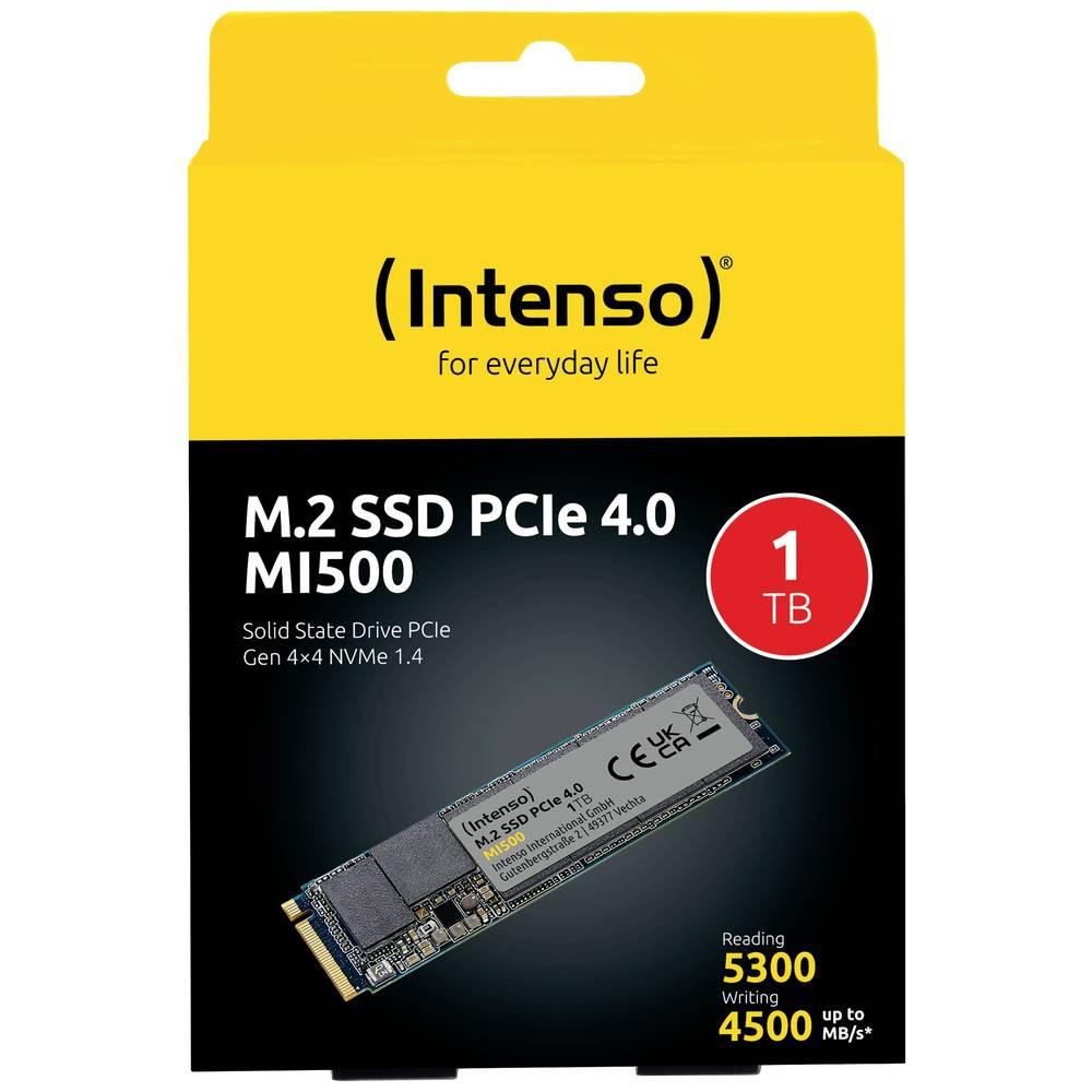 Intenso  1 TB Interne M.2 PCIe NVMe SSD 2280 PCIe NVMe 4.0 x4 Retail 