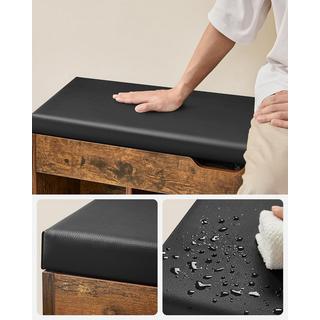 Pricenet Vielseitige Schuhbank mit Stauraum und bequemen Sitzgelegenheiten  