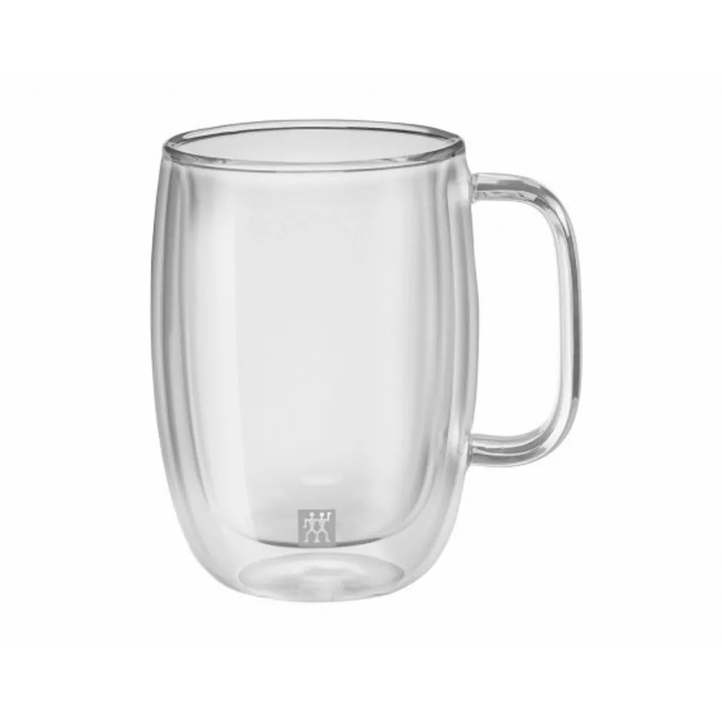 Zwilling Latte-Macchiato-Glas "Sorrento Plus" Doppelwandig, Borosilikatglas, 2-tlg., je 450 ml