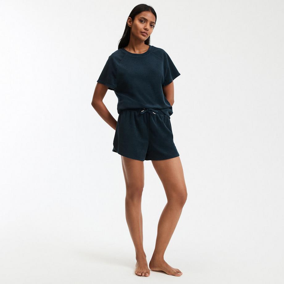 La Redoute Collections Frottee Kurzpyjama  