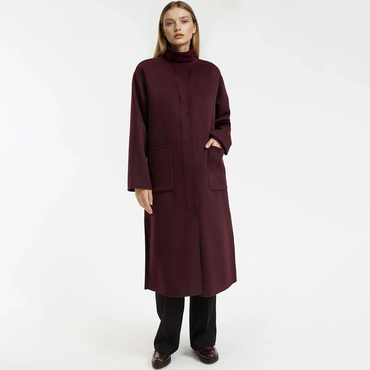 La Redoute Collections Manteau Long Fermeture Boutonnée  