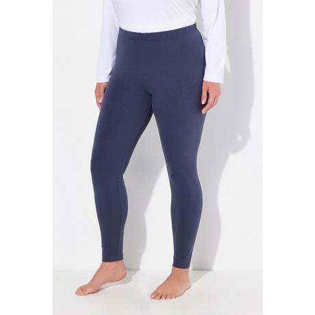 Ulla Popken  Leggings di cotone con cintura completamente elastica 