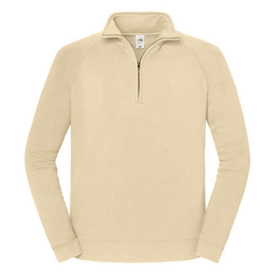 Iconic Premium Sweatshirt  , mit halbem Reißverschluss