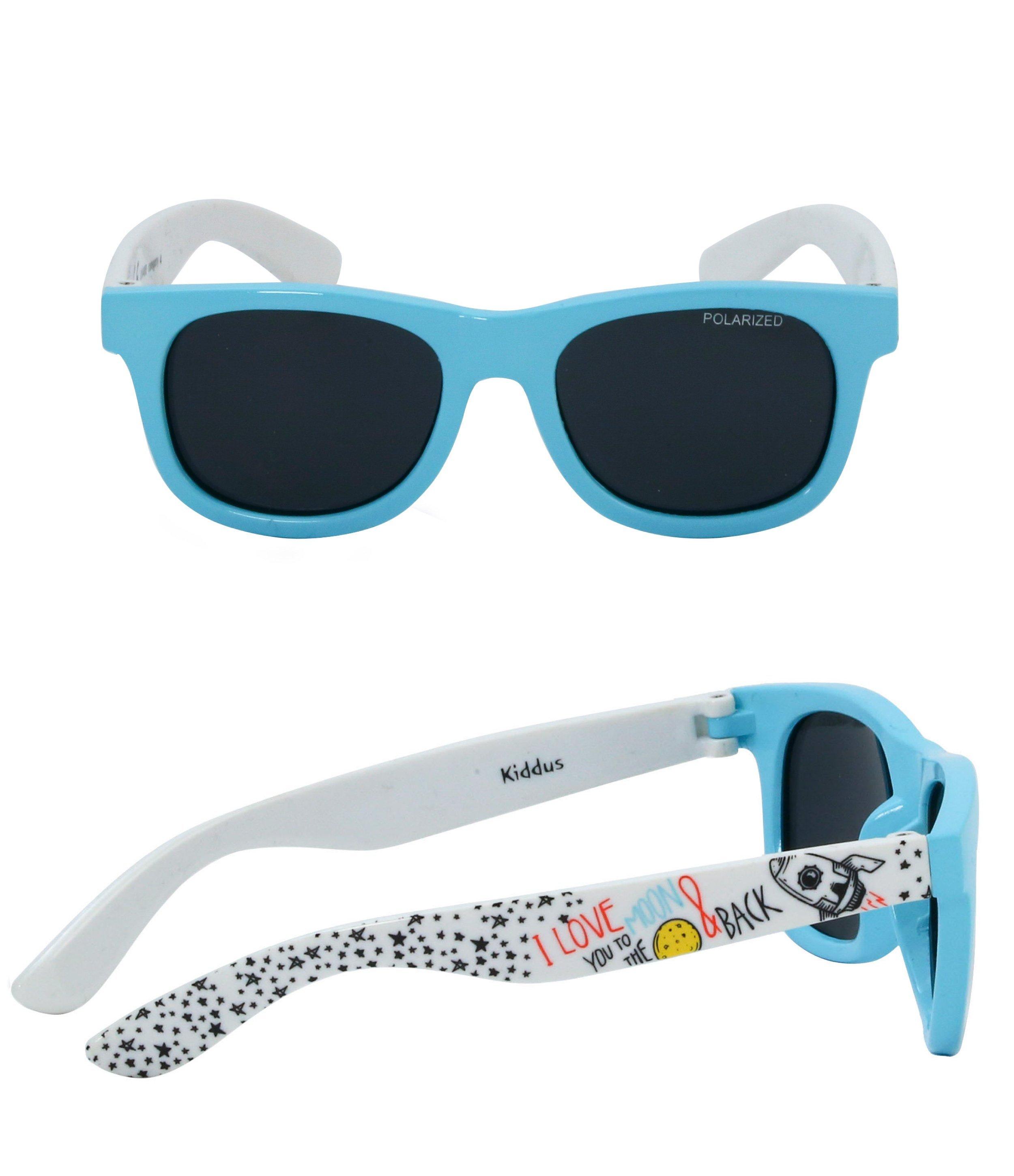 Kiddus  Little Kids Lunettes de soleil pour enfants polarisées (de 8 mois) 