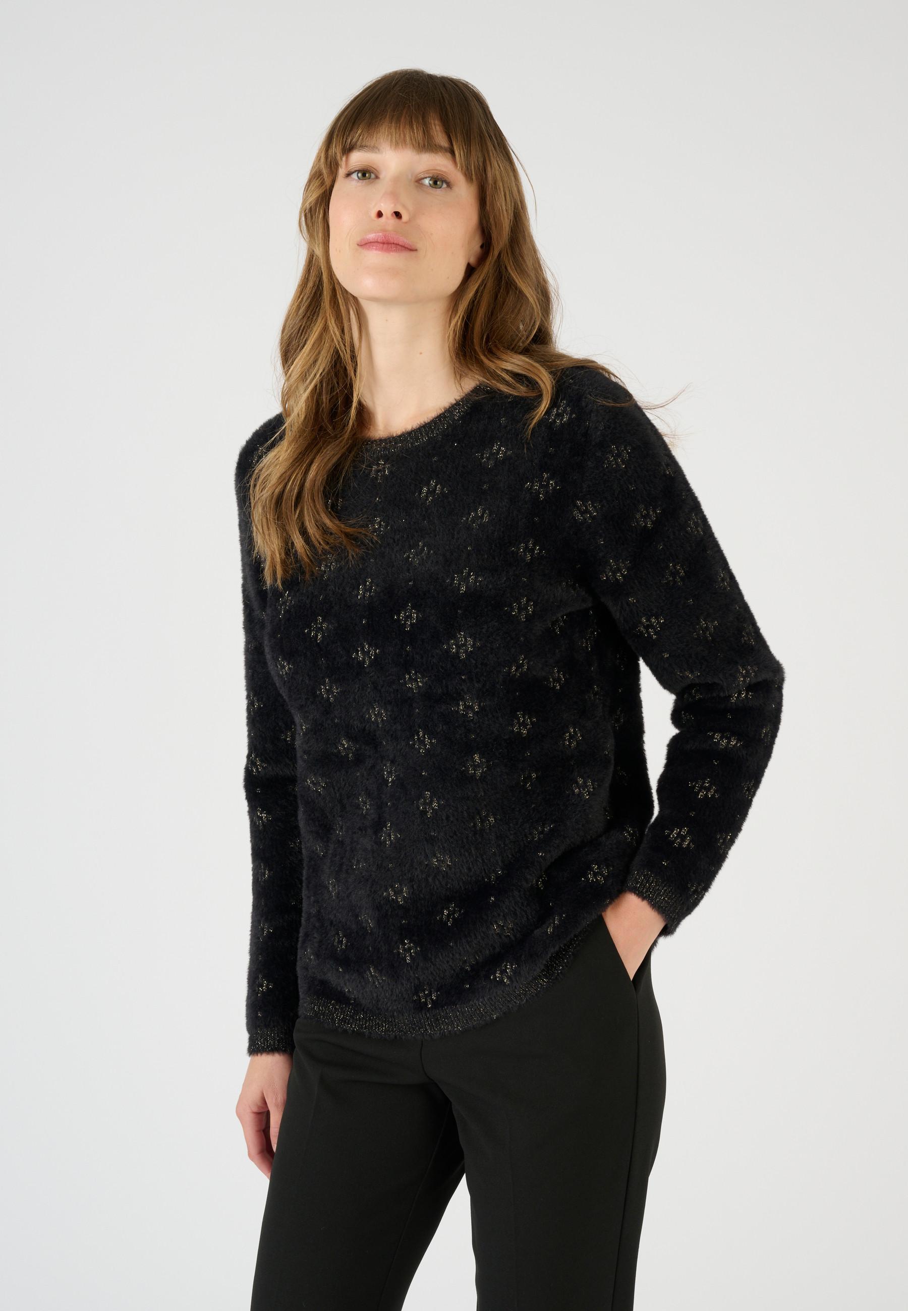 Damart  Jacquard-Pullover aus flauschiger Maschenware 