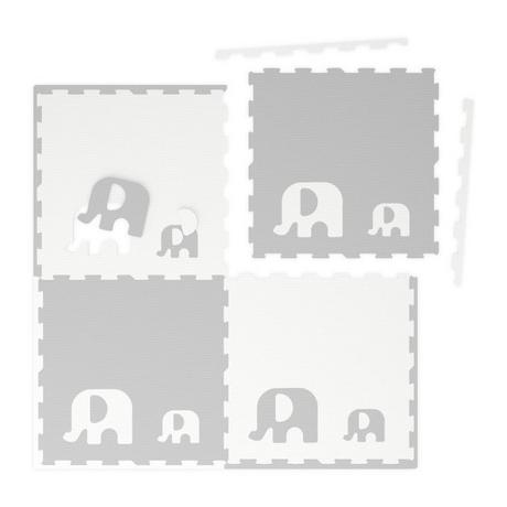 Northix Puzzlematte Elefanten  