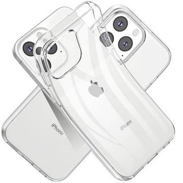 iPhone 14 Pro - Silikon Case Hülle Transparent