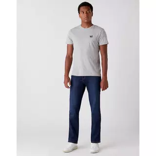 Wrangler Texas Slim Jeans Low Stretch  Bleu Denim Foncé