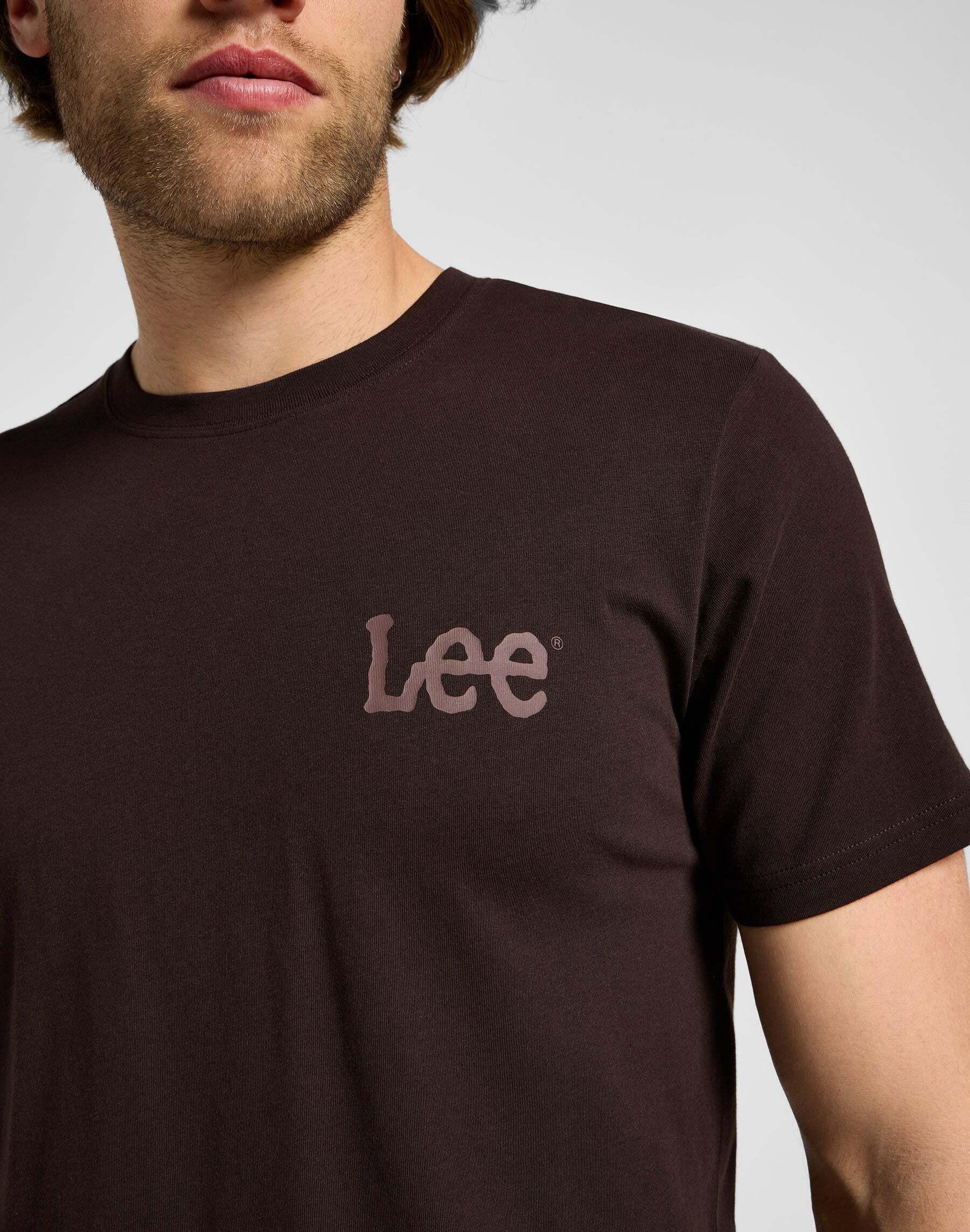 Lee  T-Shirt Medium Wobbly Lee Tee 