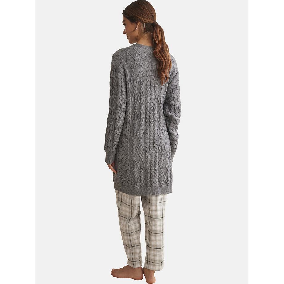 Selmark COMPLEMENTOS Cardigan Veste d'Intérieur à Boutonnière  