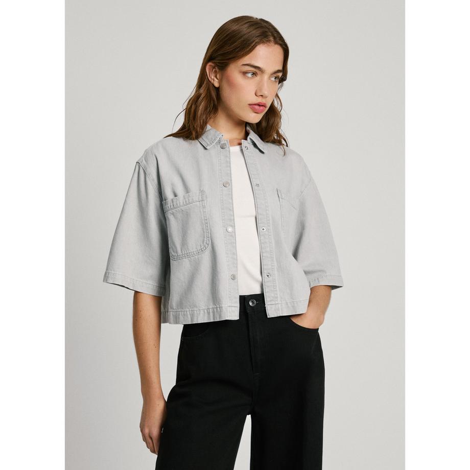 Pepe Jeans London Elle Cloud Camicia Cotone  
