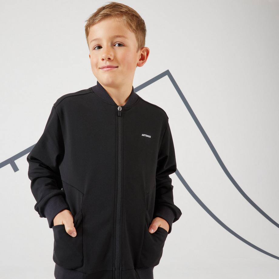 ARTENGO  Giacca tennis bambino sintetico 