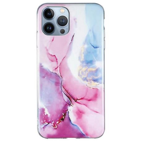 Cover-Discount  iPhone 15 Pro Max - Custodia in gomma Marble 