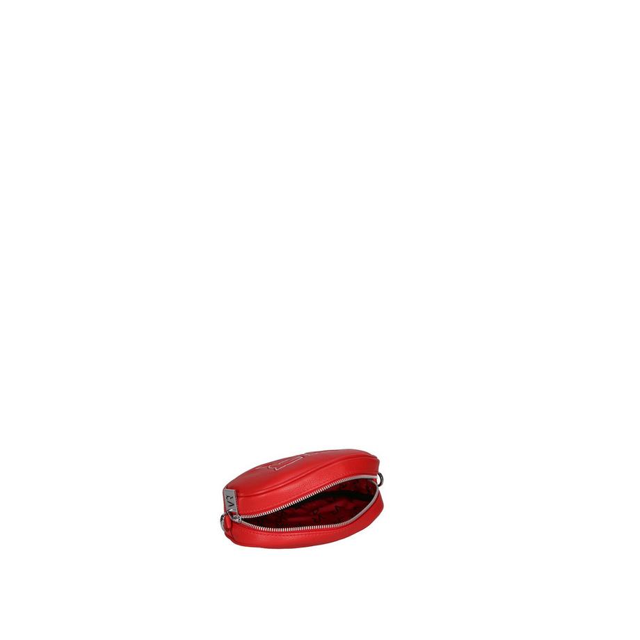 Virginia Rhinè Sac bandoulière ovale avec logo embossé  
