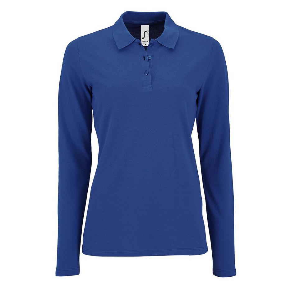 SOLS Langärmliges Pique Polo Shirt  