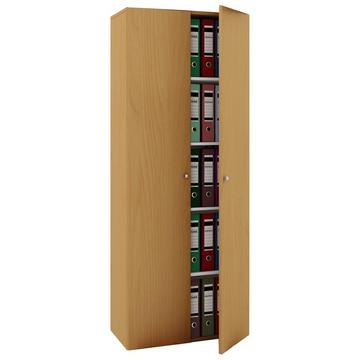 Holz Büroschrank Bücher Ordner Schrank Büromöbel Aktenschrank Vandol
