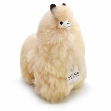 Alpaka Kuscheltier Medium (32 cm) - Blond