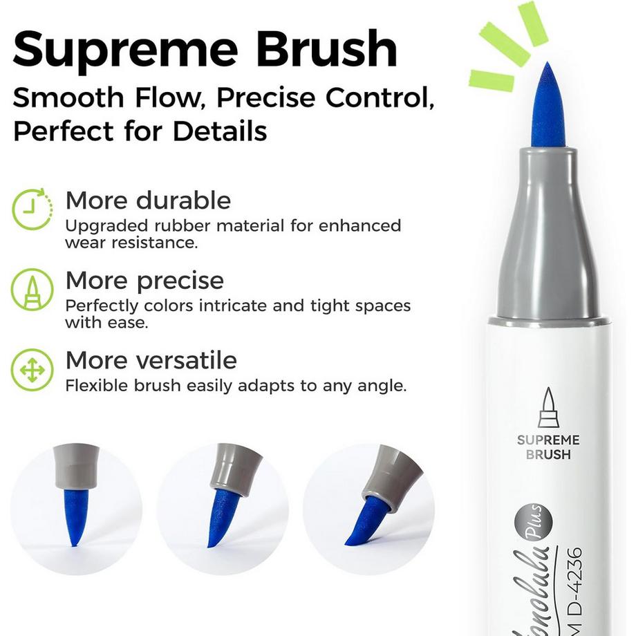 Ohuhu  Honolulu Plus Kunstmarker (24 Stk.) 