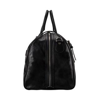 Maxwell Scott  FleroM - Leder Handgepäck Reisetasche 