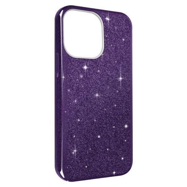 Avizar  Cover Paillette iPhone 14 Pro Max Viola 