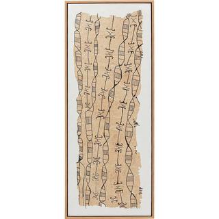 KARE Design Tableau encadré Native Spirals 50x150  