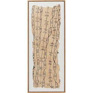 Tableau encadré Native Spirals 50x150