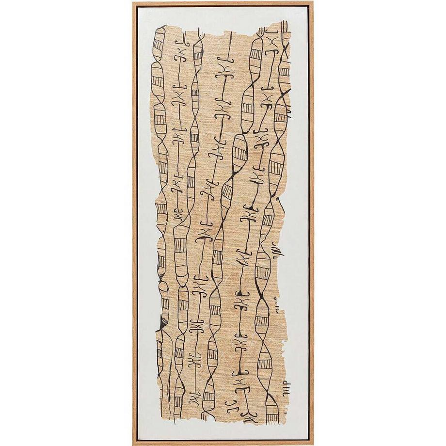 Gerahmtes Bild Native Spirals 50x150