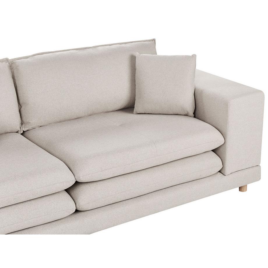 Beliani Canapé 2 places en Tissu Moderne HEDEN  