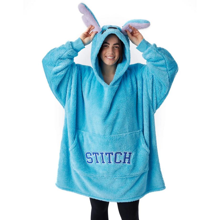 Lilo & Stitch Stitch Coperta con Cappuccio  