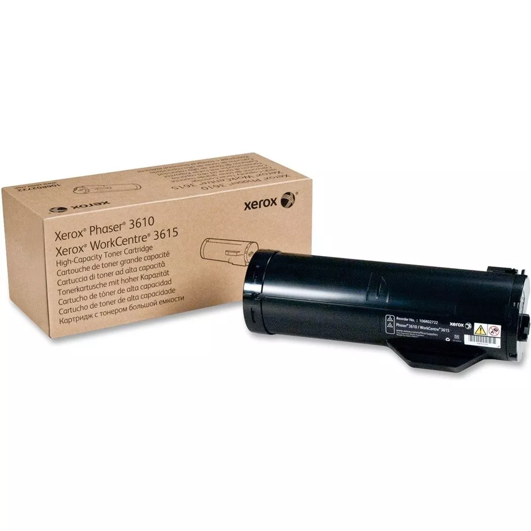 XEROX – Toner EHY schwarz 106R02731 Phaser 3610 25’300 Seiten, Schwarz, One Size